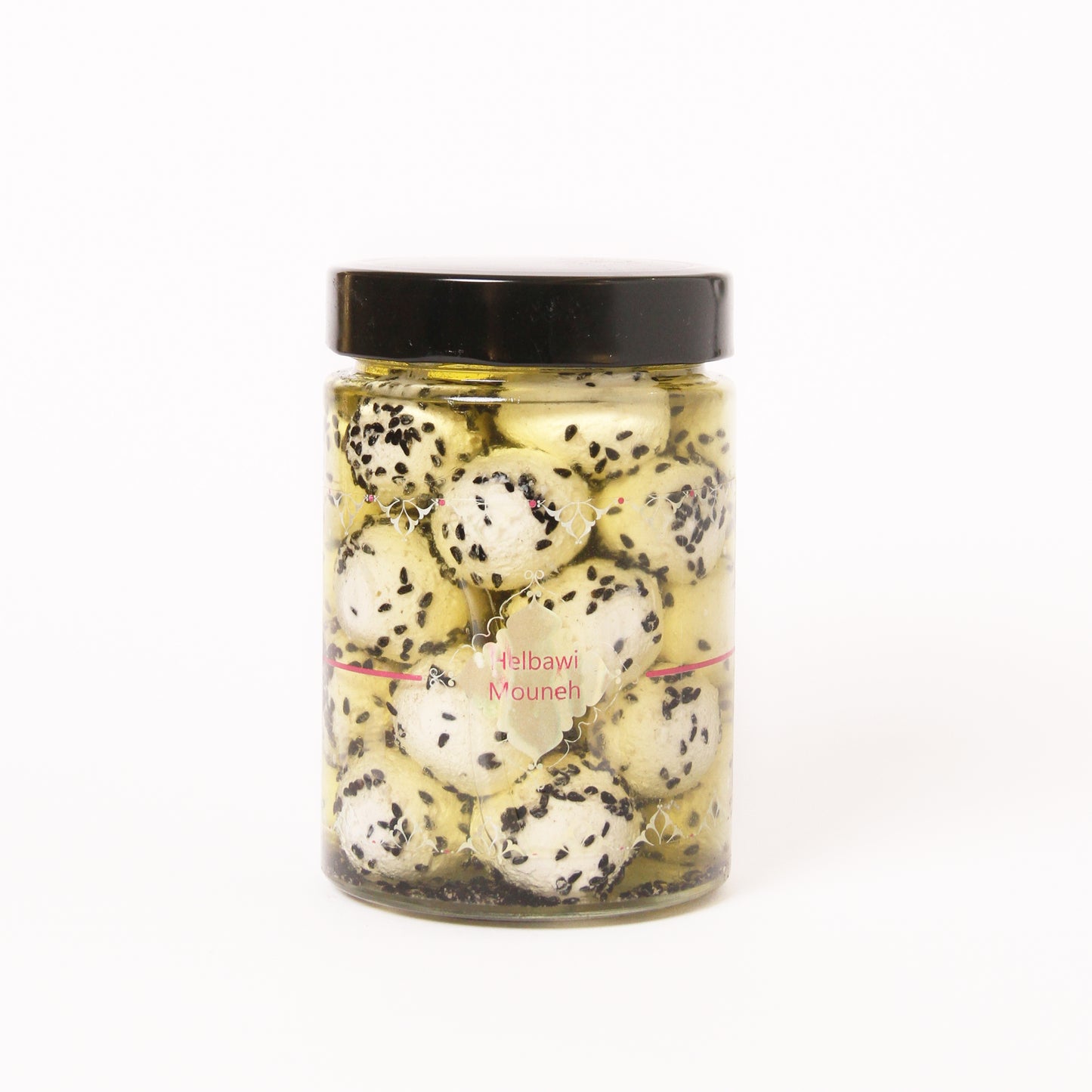 Labneh with black seed