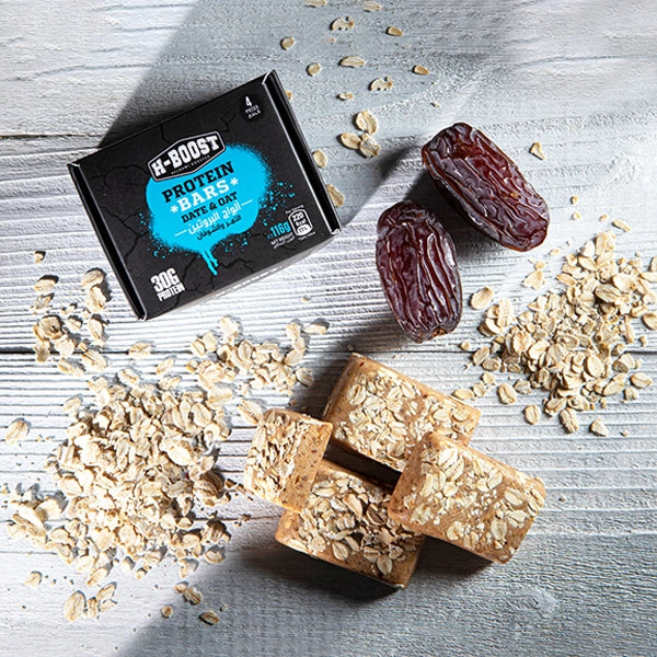 HBoost Date & Oats Protein Bars