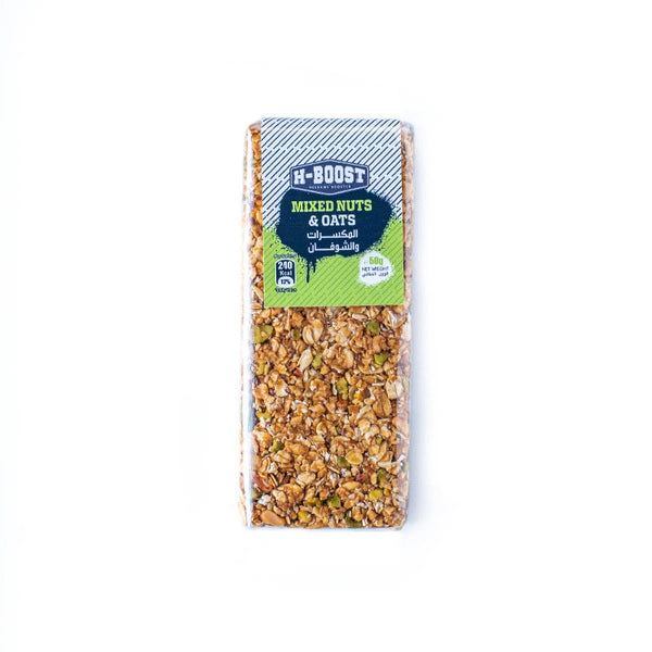 HBoost Mixed Nuts & Oats Bar