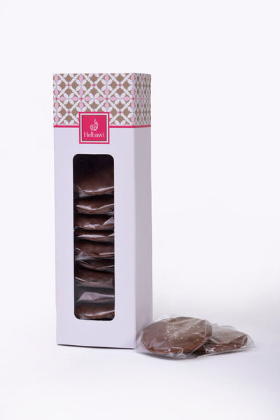 Al Helbawi Salted Caramel Thins – 250g