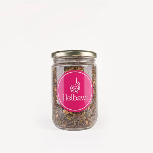 Al Helbawi Zaatar with Nuts – 250g – زعتر مع مكسرات 250غ