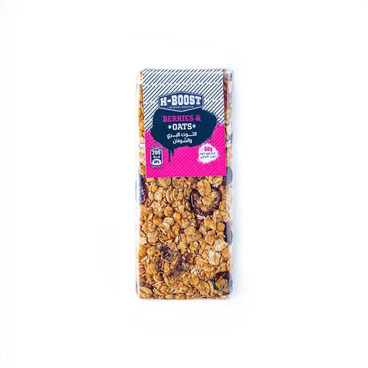 HBoost Berries & Oats Bar 