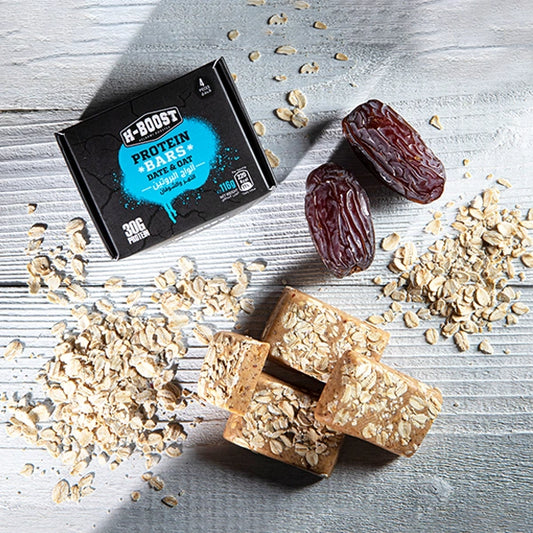 HBoost Date & Oats Protein Bars