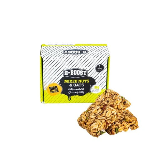 HBoost Mixed Nuts & Oats Bar