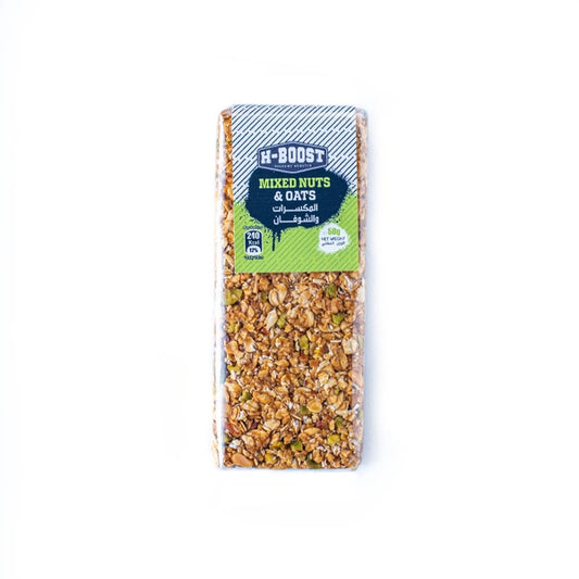 HBoost Mixed Nuts & Oats Bar 
