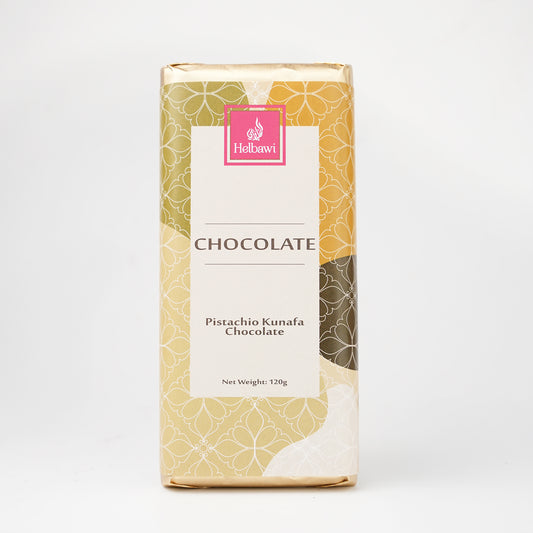 Pistachio Kunafa Chocolate Bar